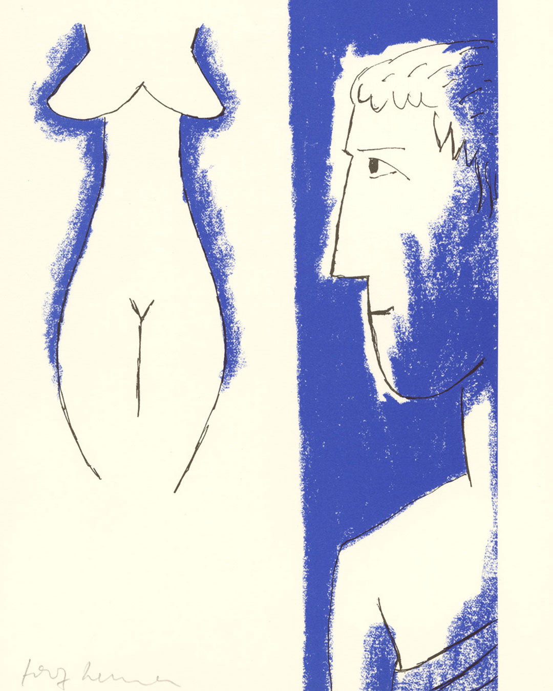 Polish-British artist Josef Herman OBE RA (1911–2000)