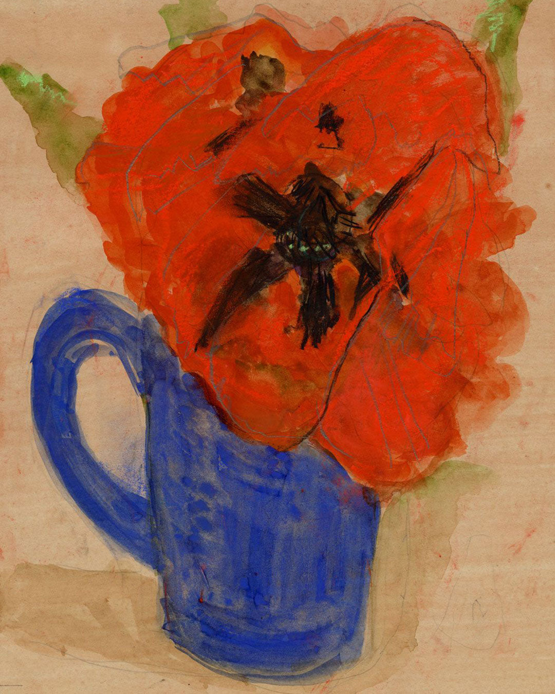 As luminous as a flame'