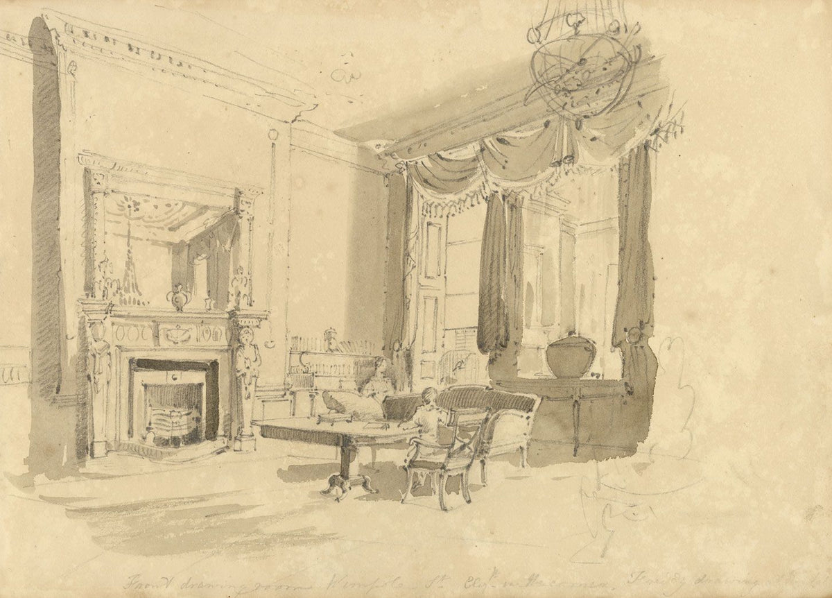 Henry William Burgess' Wimpole St Interior