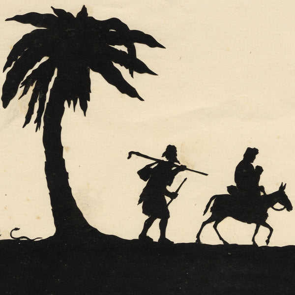 Papercut Silhouette Scherenschnitte: 19th-century Fulford Collection