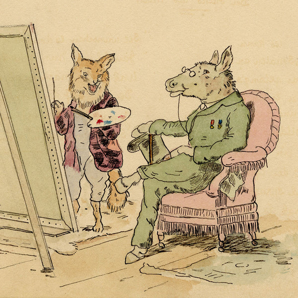 German Sojourn 1891: R.J.R.F. Satirical Cartoons