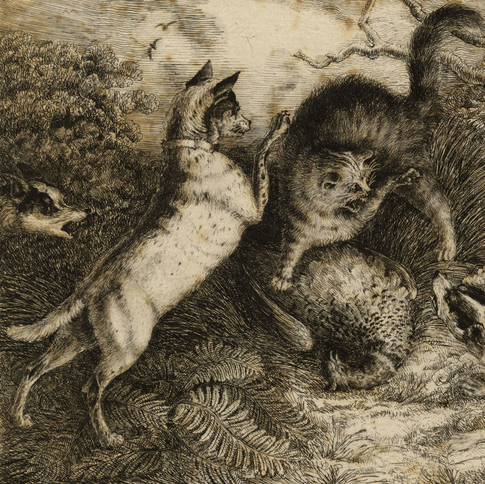 Artist's Etchings from the Early 19th Century
