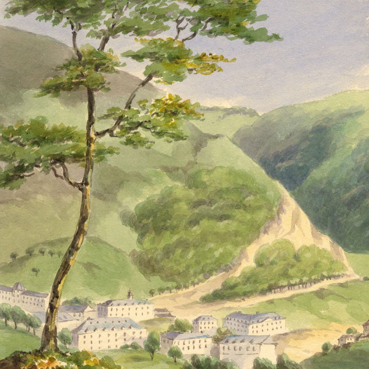 Swiss Lakes & the Danube: Watercolours 1855–1869