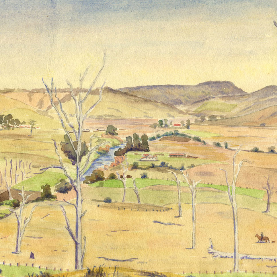 Landscapes of Uralba, New South Wales: Stan Simpson 1944