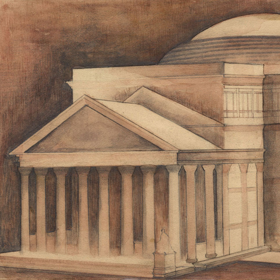 Architectural Illustrations 1920s