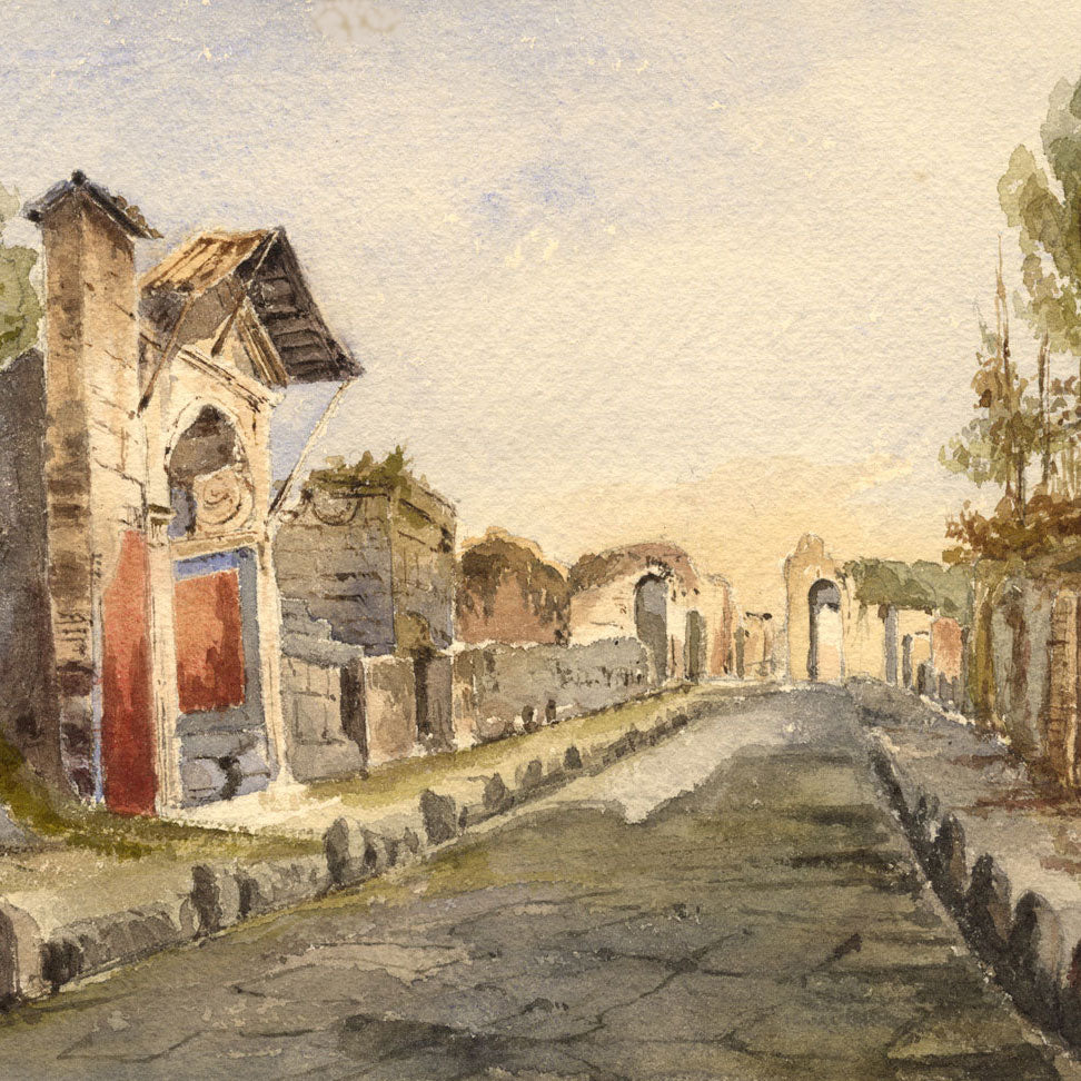 Tour of Italy & Beyond: Mid-19th-century Watercolours & Drawings