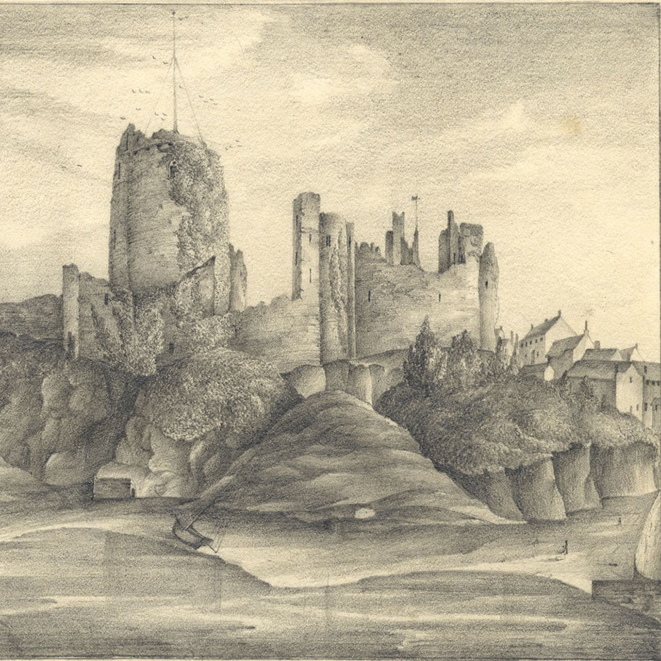 Castles & Cathedrals of Wales: Topographical Drawings c.1826