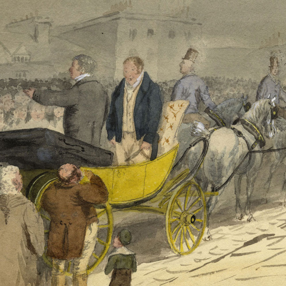 Old Park, Dover Watercolours: 19th-century Statesmen & Horses