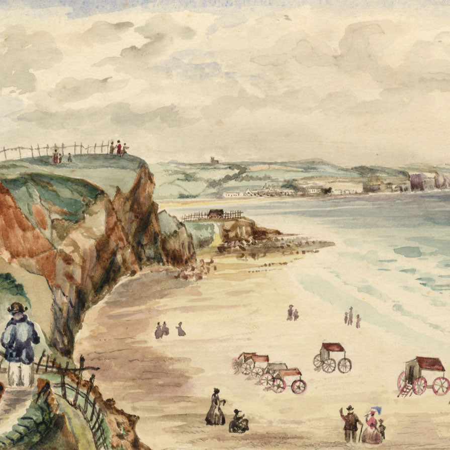Topography of the South West: Naive School Watercolours 1850s
