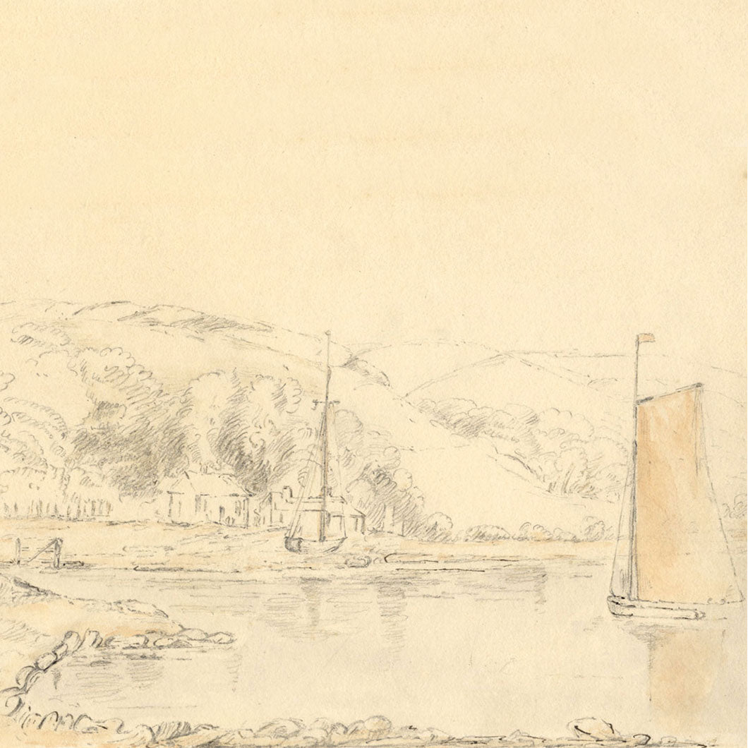 Tour of the Caledonian Canal: Ink & Wash Landscapes 1838