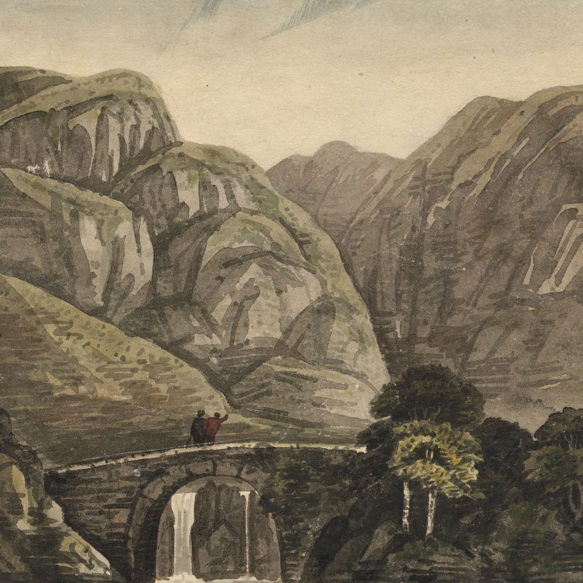 Topographical Watercolours: North Wales