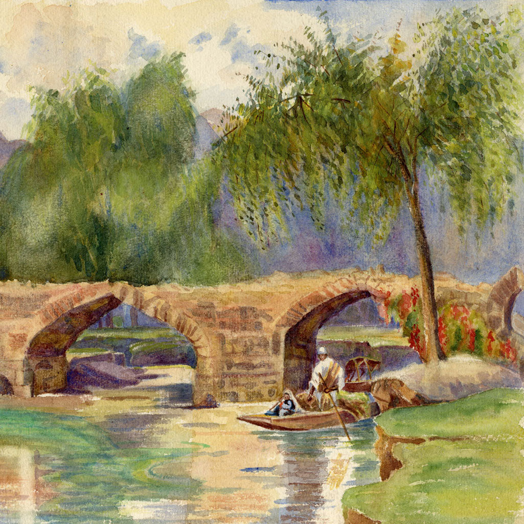 Gulmarg Kashmir: Watercolours c.1925