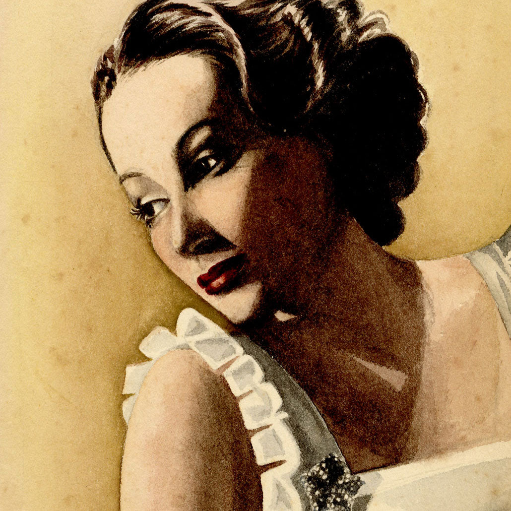 Interwar Art Deco Cartoons & Illustrations