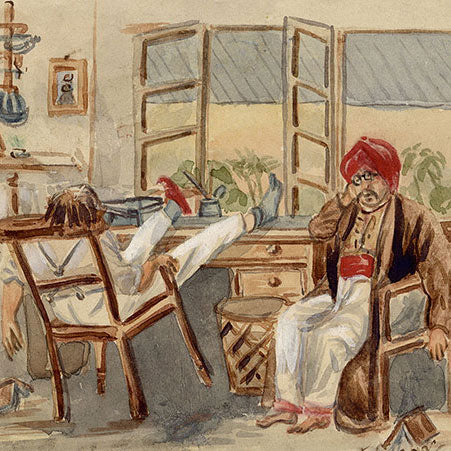 British India: Colonial Cartoons & Caricatures 1880s