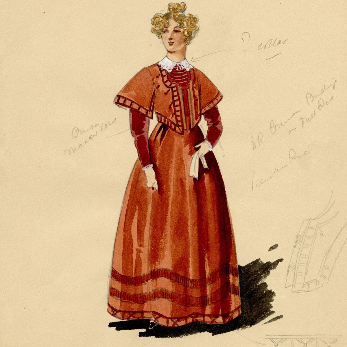 Edwardian Theatre Costume Designs