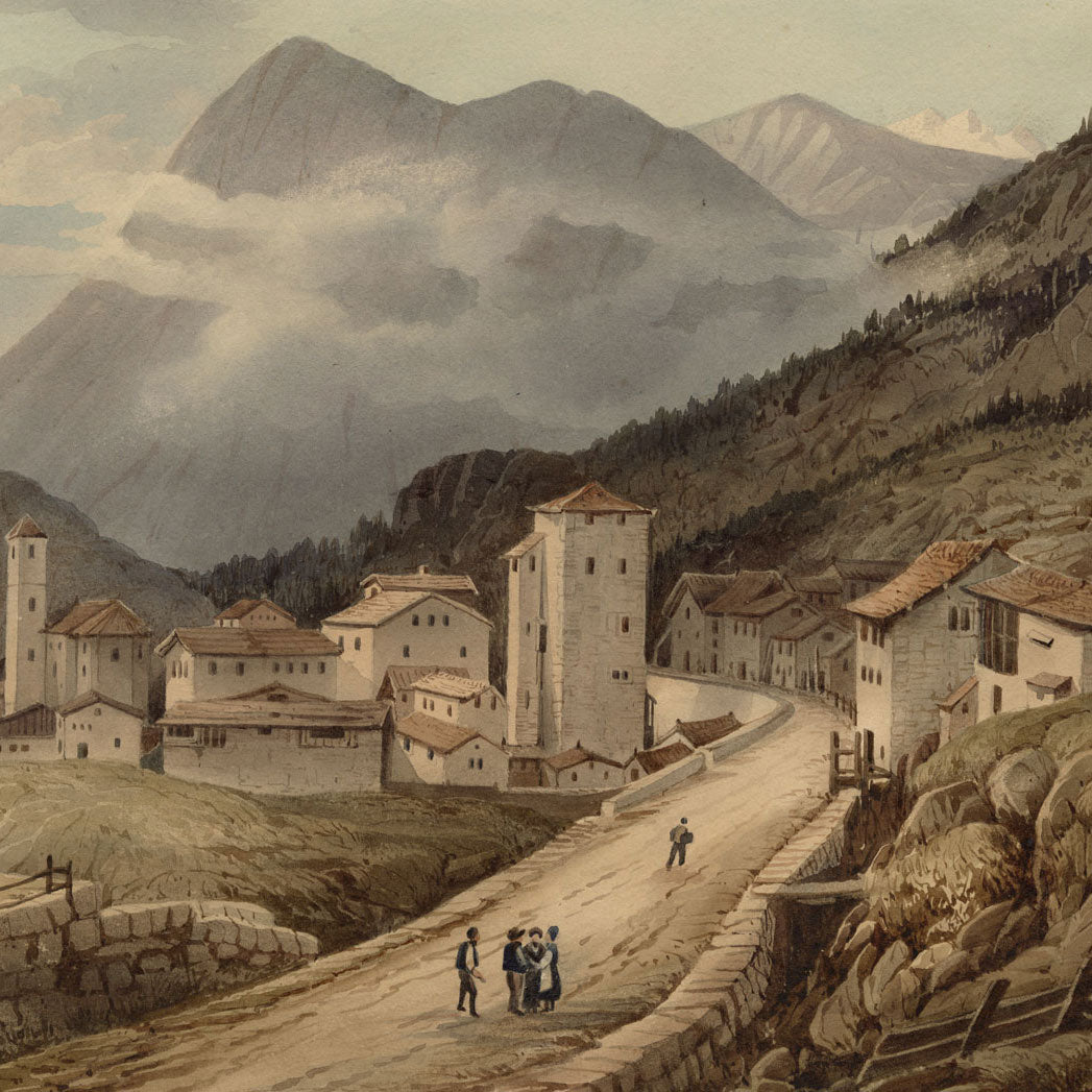 Continental Landscapes: Watercolours 1810s–1830s