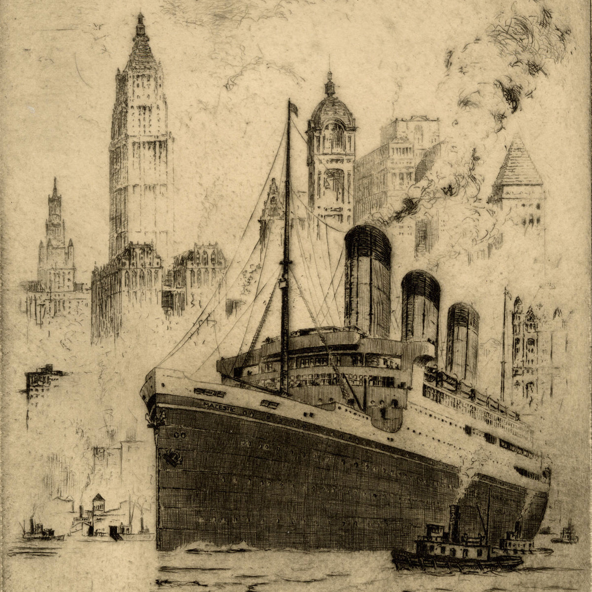 Etching Revival: Early 20th-century British & American Prints