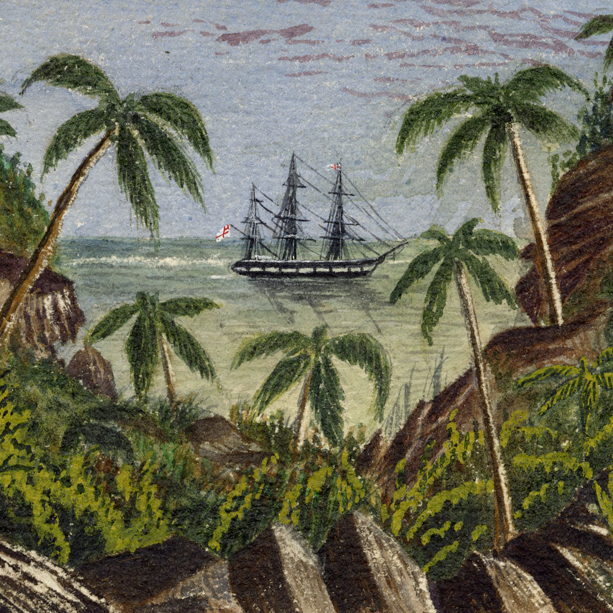 Commander Alfred M. Causton: Global Travel Sketches from HMS Himalaya 1868–1874