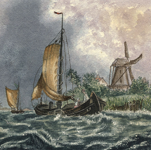 Robinson Family: 1870s Landscape Watercolours