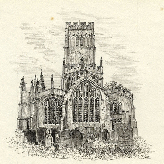 Long Marston: Drawings for Robert Fisher Tomes 1870s