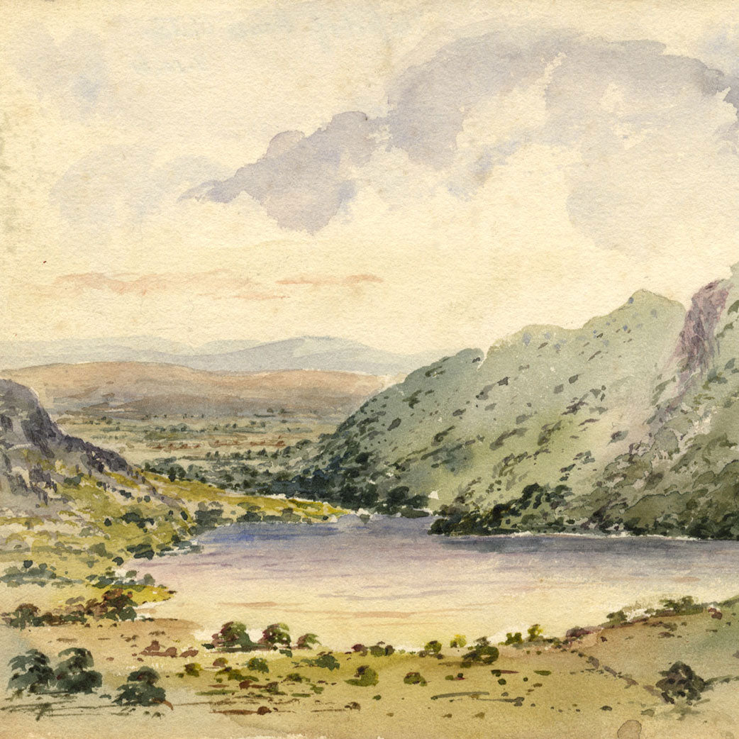Victorian Watercolours: Lake District & Isle of Wight