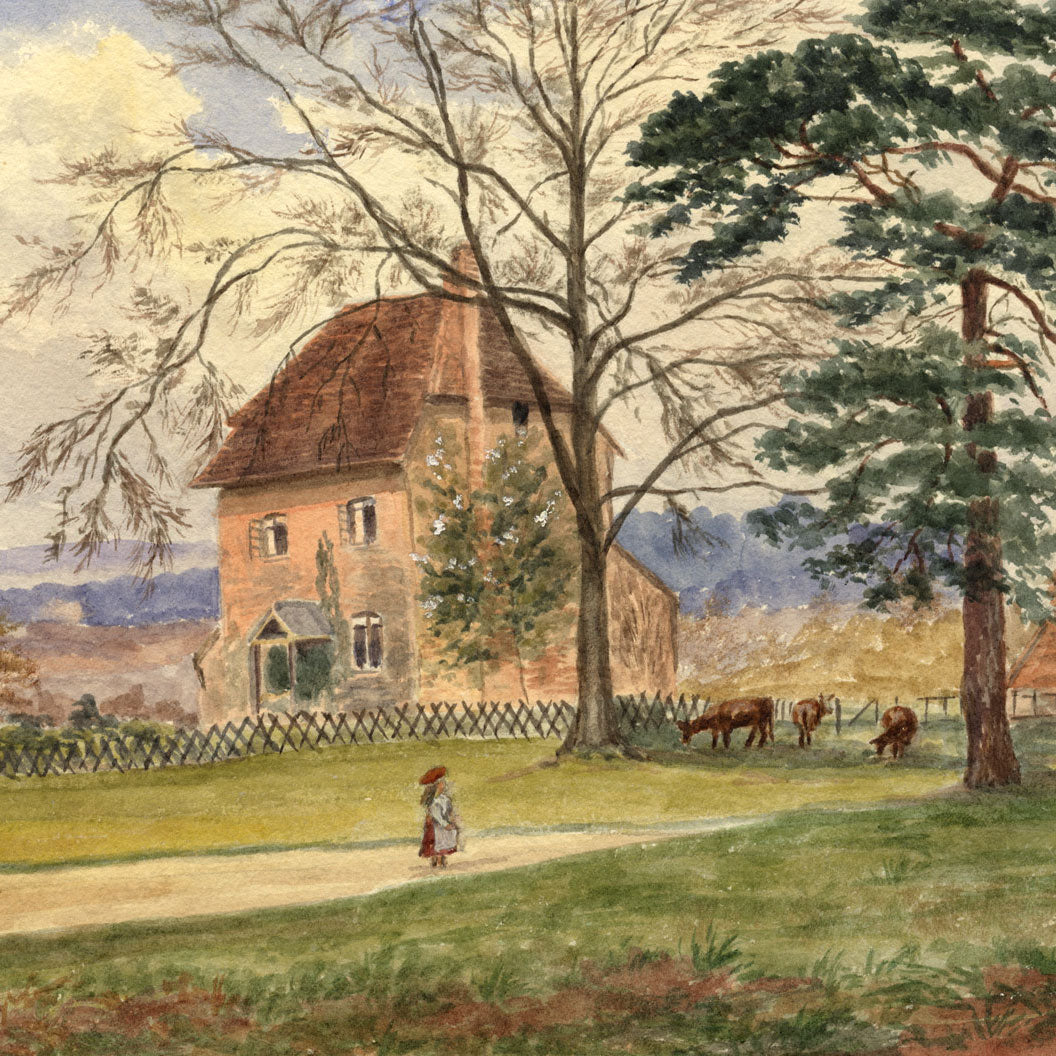 Landscape Watercolours: E. Bosanquet (1863–1928)