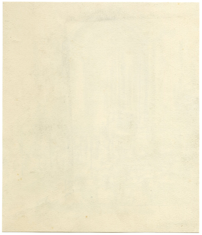 Robert Warren ARIBA, Church Wedding Congregation – 1948 pen & ink drawing