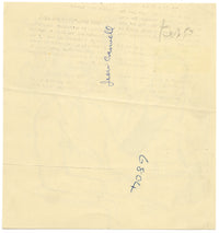 Jean Creswell, Dottore, East Anglian Magazine – Disegno originale a penna e inchiostro del 1957