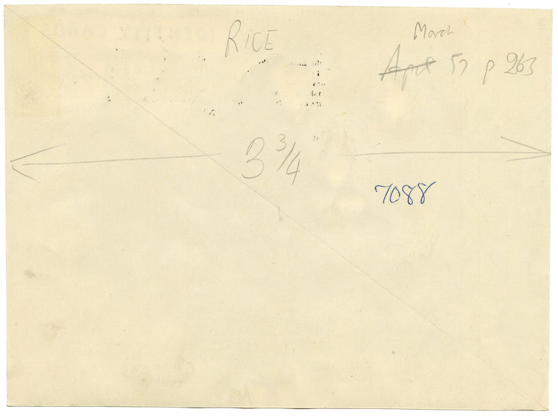 R.J. Rice, Cartoon, East Anglian Magazine – Original 1957 pen & ink drawing