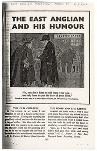 R.J. Rice, Cartoon, East Anglian Magazine – Original 1957 pen & ink drawing