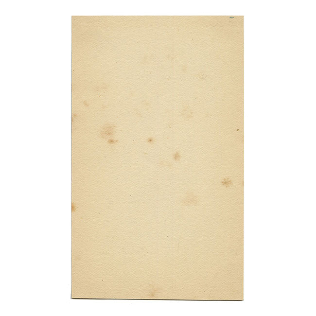 Casa junto al río en miniatura: pintura de acuarela original de principios del siglo XX