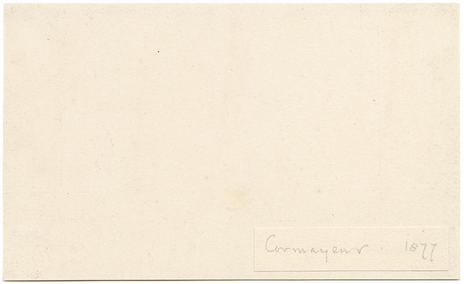 Attrib. Richard Doyle, Mother & Children, Cormayeur, Italy – 1877 watercolour