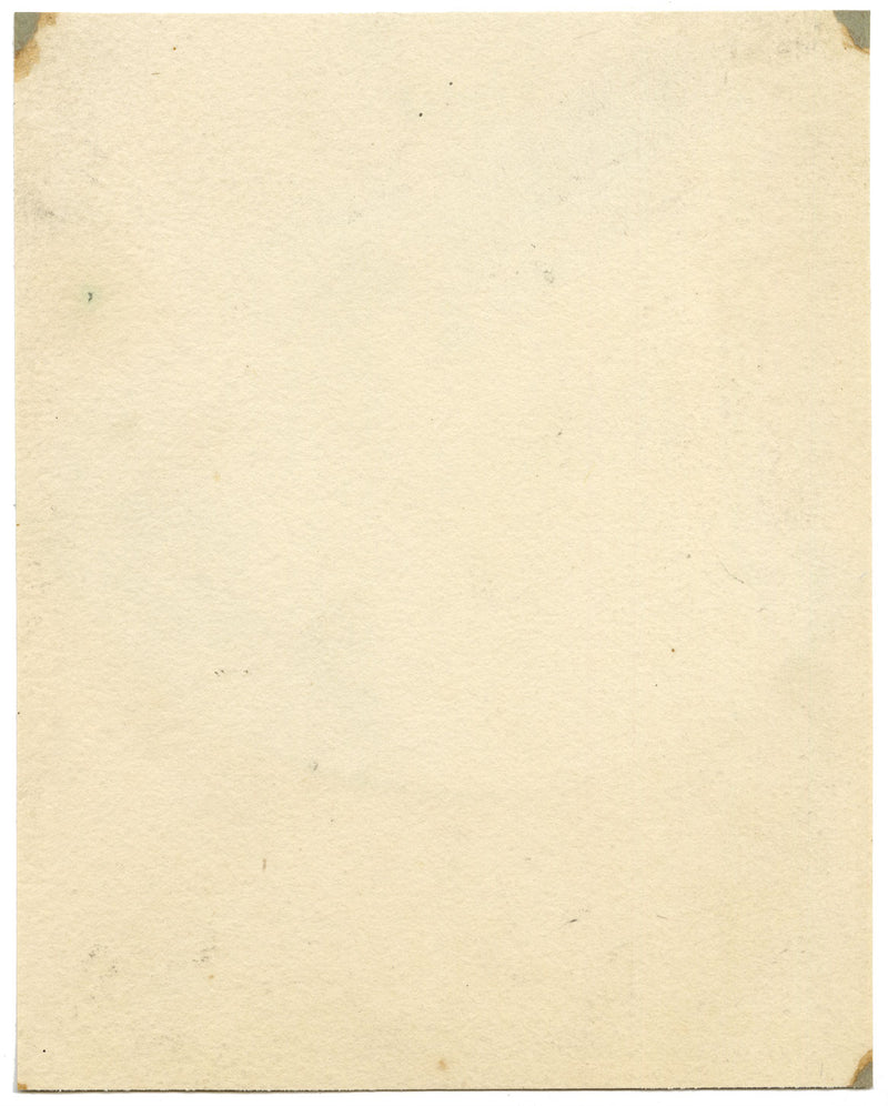 Marmaduke A. Langdale, Caminante mirando por la ventana – dibujo a pluma y tinta de 1866