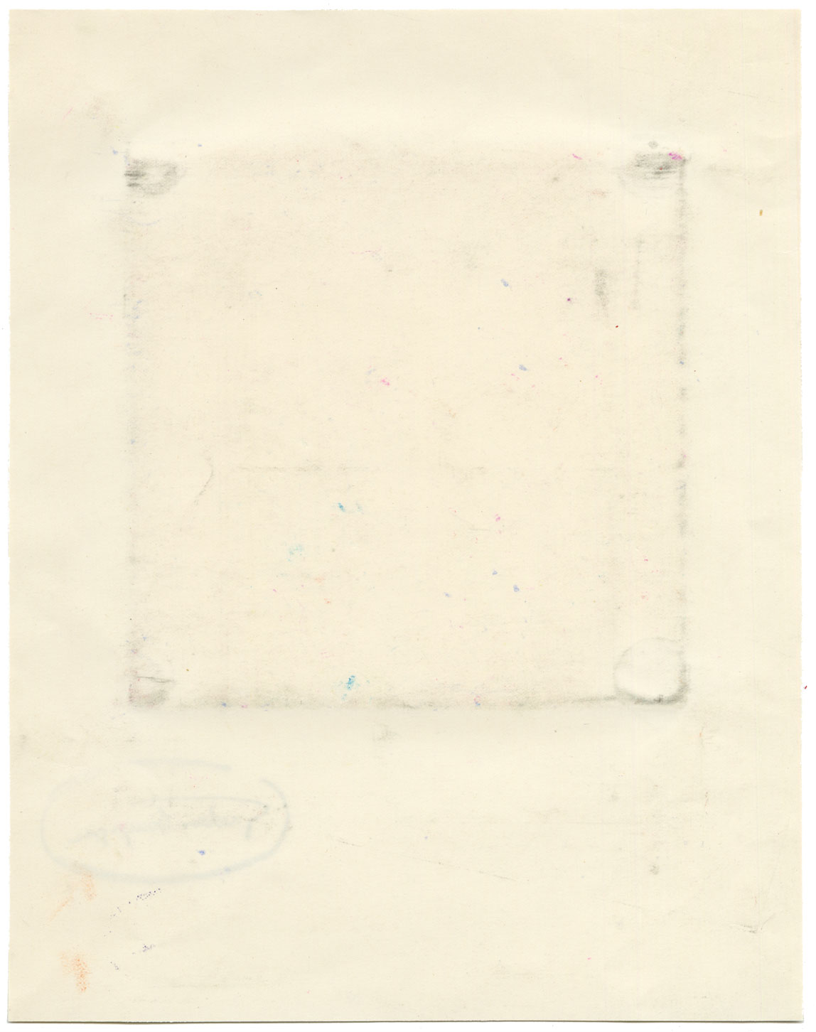 Gustave Bourgogne, Black and White Roses – Mid-20th-century gouache painting