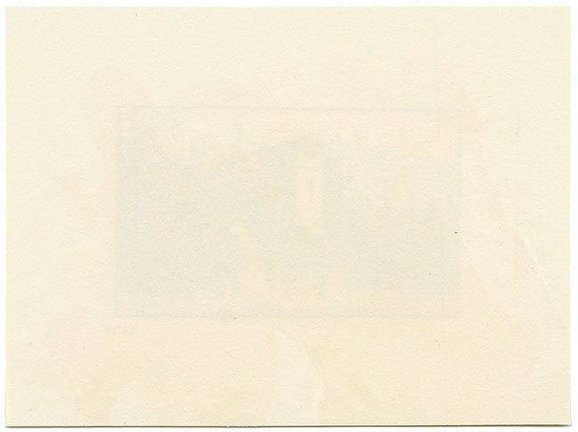 MAMF, miniatura di una casa sul lago – disegno originale a grafite dei primi anni del XIX secolo