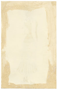 Pickford Robert Waller, Woman in Black & Yellow Dress-1890s watercolour painting