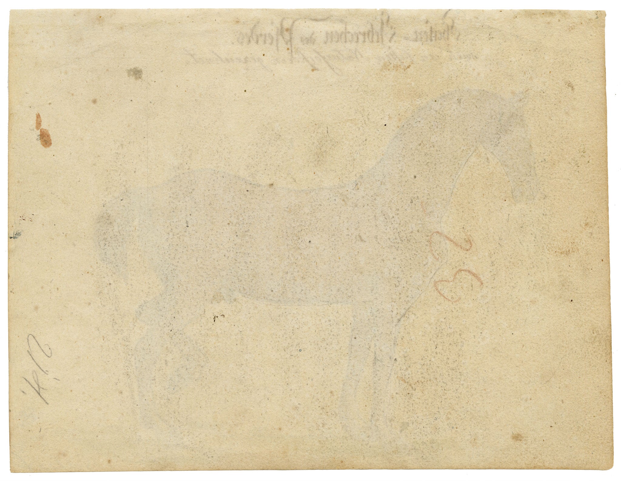 Leopold Billek, Ailments of Horses – Original c.1820 watercolour painting