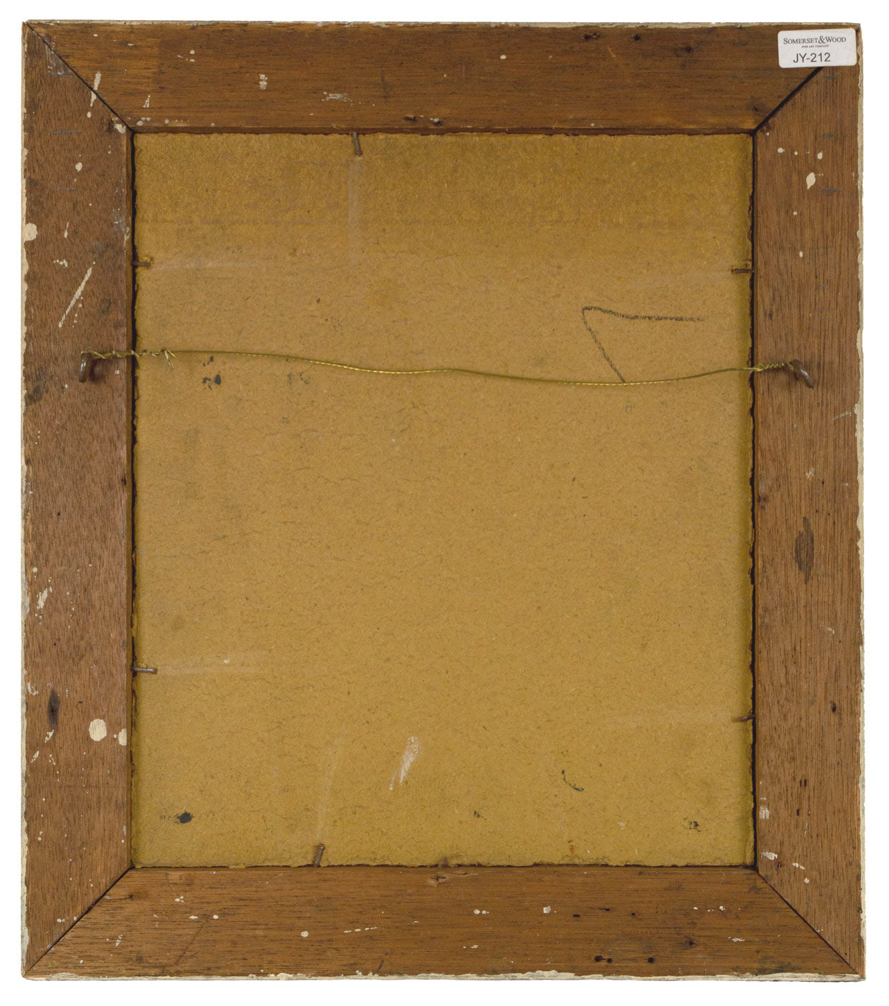 Attrib. Tate Adams, Mystical Monks in Saffron Robes – c.1943 oil painting