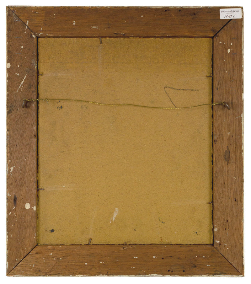 Attrib. Tate Adams, Mystical Monks in Saffron Robes – c.1943 oil painting