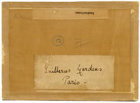 John Fulleylove RI, Tuileries Gardens, Paris – late C19th watercolour painting
