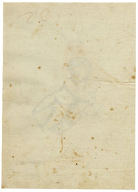 Leopold Billek, Baby Study – Original c.1820 pen & ink drawing