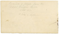 Cmdr Alfred M. Causton RN, Fort Saint Elmo, Malta – 1870 watercolour painting