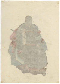 Canton School, Taoist Warrior Deity Zhenwu – 18th-century gouache painting