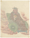 Canton School, Taoist Deity Wang Lingguan – 18th-century gouache painting
