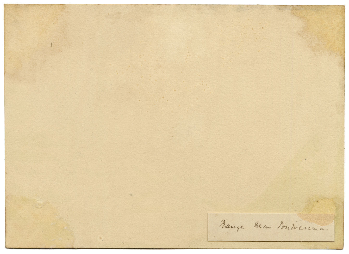 Constance Maria Stopford née Hammersley, Bernina Mountains near Pontresina, Switzerland – 1880s watercolour painting