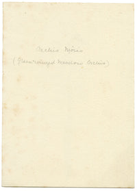 Lilla S., Green-winged Meadow Orchid Study – c.1882 watercolour painting