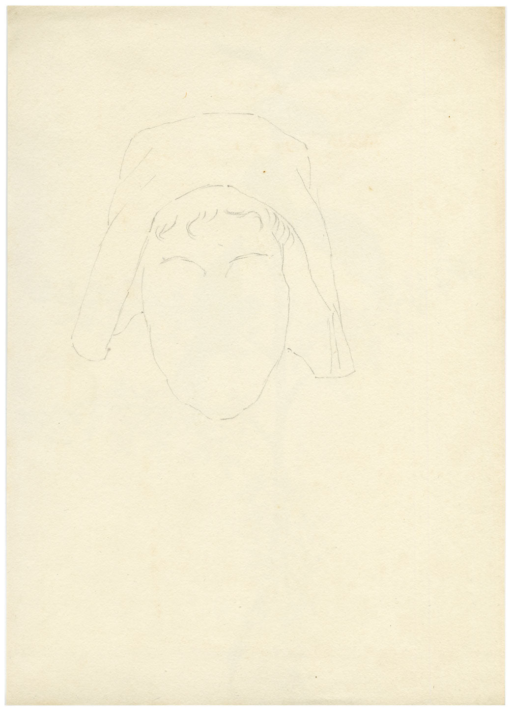 Lilla S., Bird Cherry (Prunus padus) Study – c.1882 watercolour painting