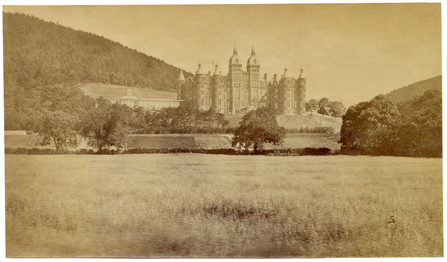 Anon., Old Peebles Hydro Hotel, Scottish Borders – Late 19th-century albumen photograph