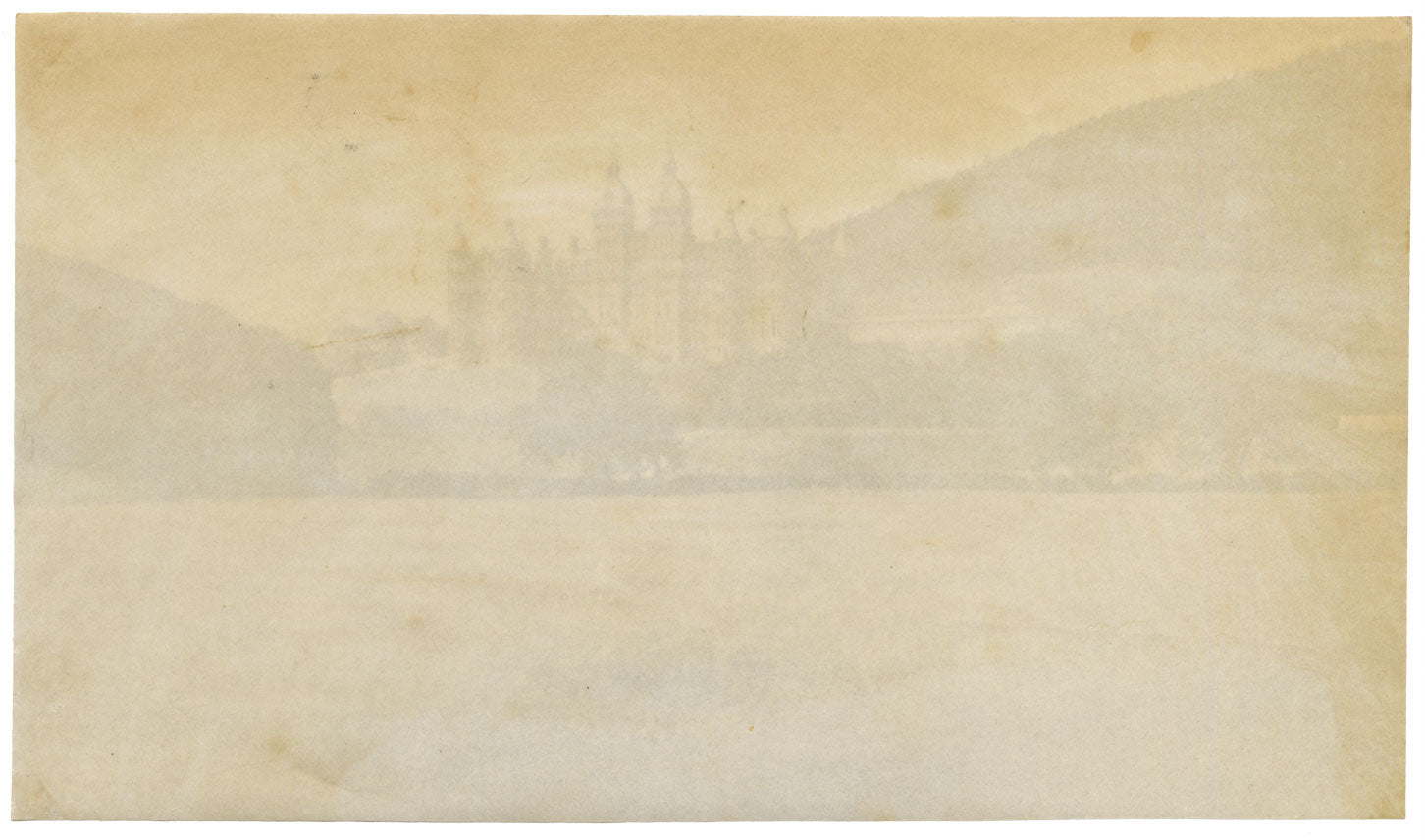 Anon., Old Peebles Hydro Hotel, Scottish Borders – Late 19th-century albumen photograph