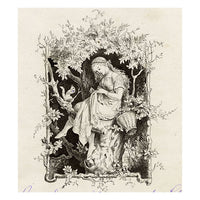 Anon., Fairy Tale Illustration after August Gaber – 1878 pen & ink drawing